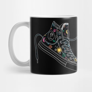 Scorpio high tops - Pastel &amp; black Mug